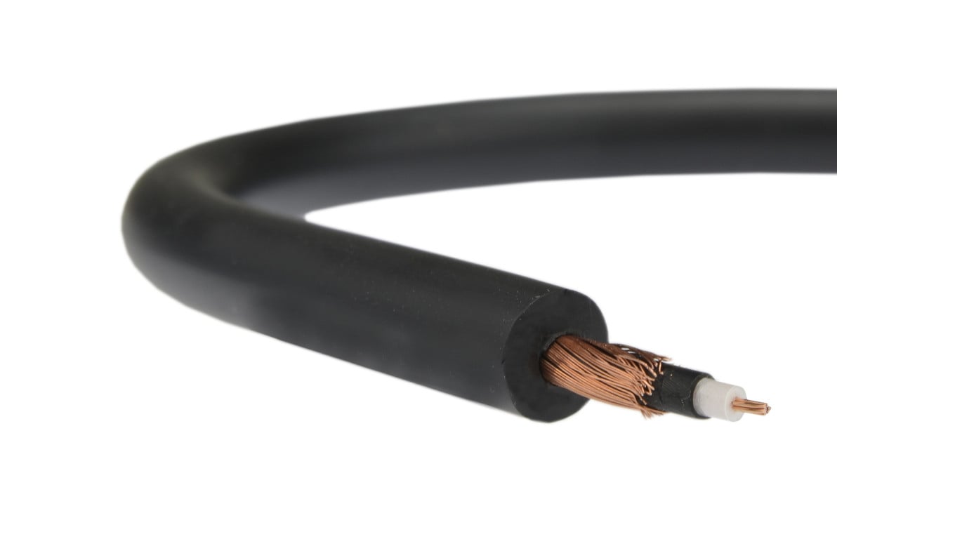 Przewód instrumentalny audio 0,22 AC-106SW czarny Klotz /100m/