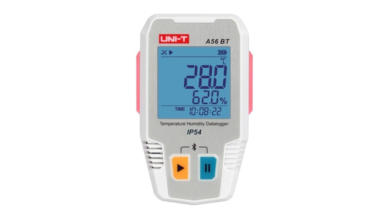 Rejestrator parametrów otoczenia temperatury i wilgotności Uni-T UT-A56 BT z Bluetooth