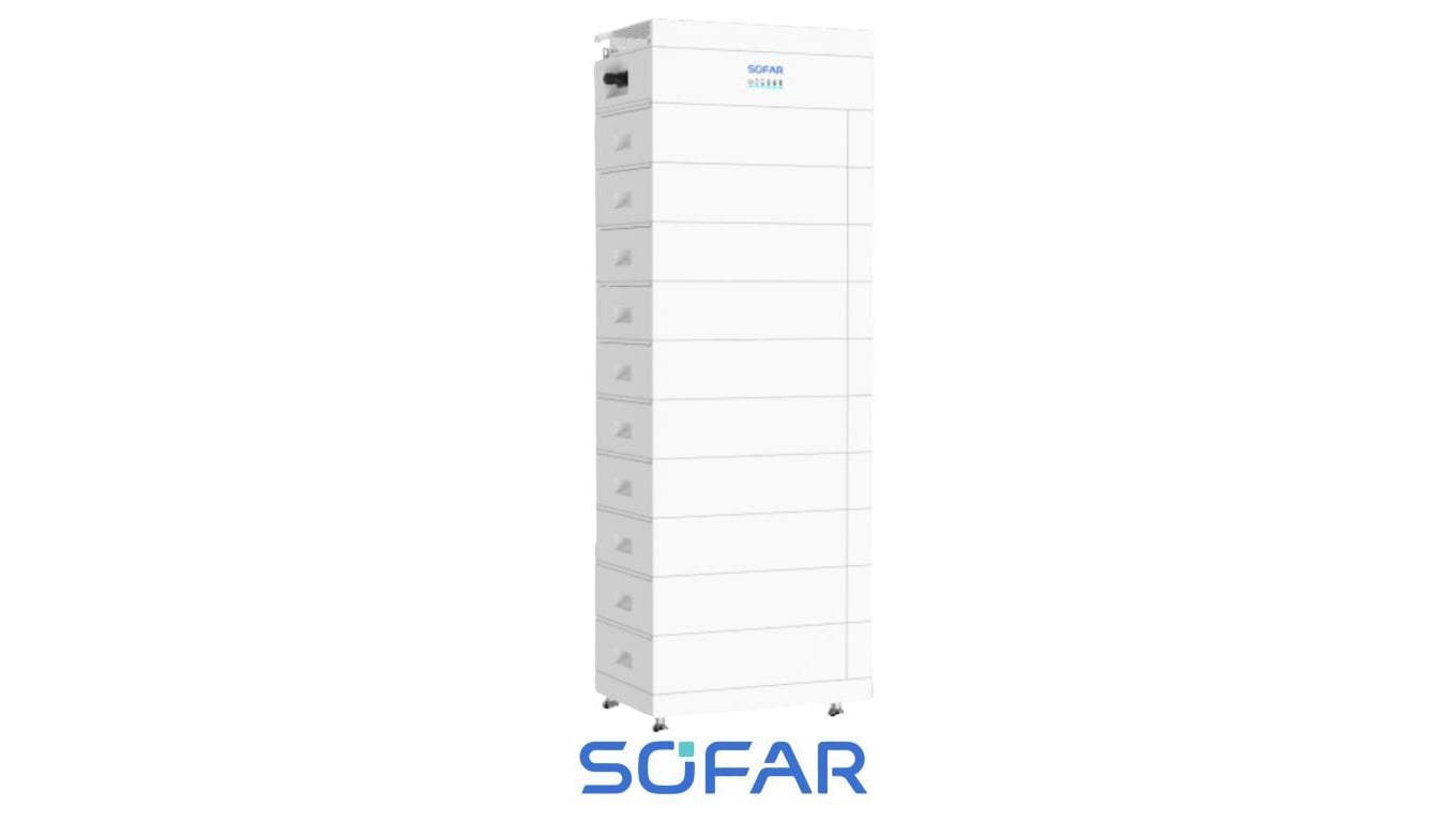 SOFAR Zestaw CBS5000-H10 51.2kWh + moduł sterujący + podstawa (wysokonapięciowy)