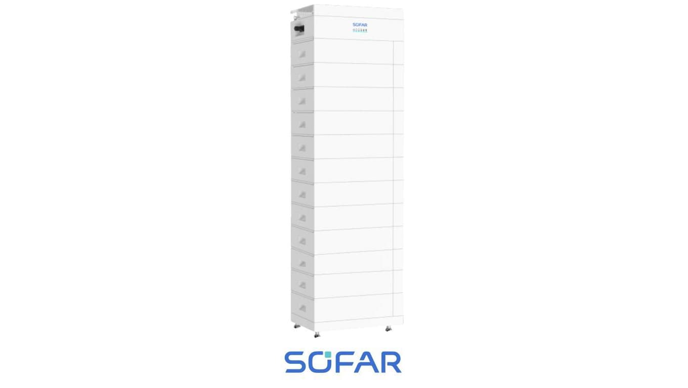 SOFAR Zestaw CBS5000-H12 61.44kWh + moduł sterujący + podstawa (wysokonapięciowy)