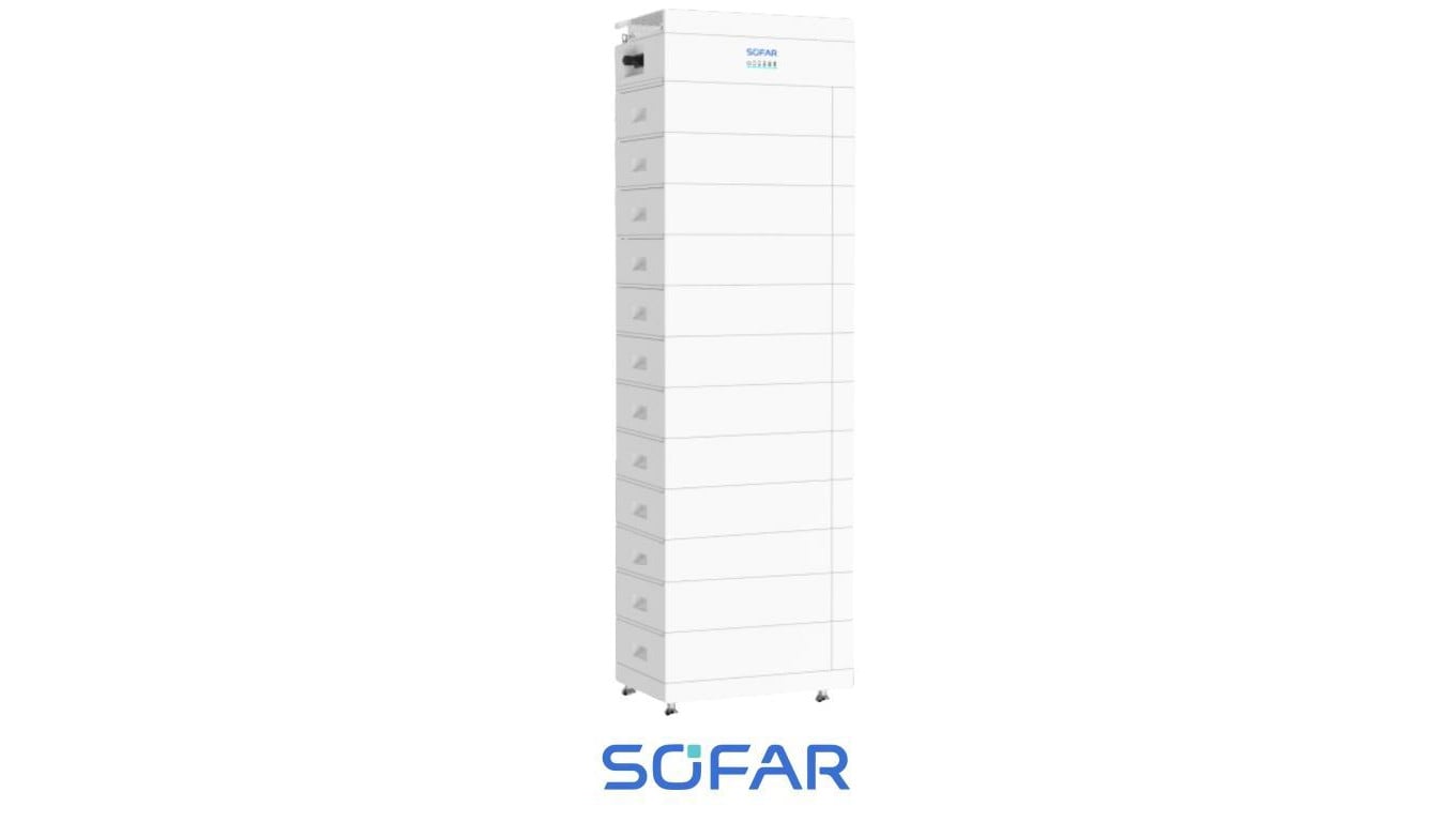 SOFAR Zestaw CBS5000-H12 61.44kWh + moduł sterujący + podstawa (wysokonapięciowy)