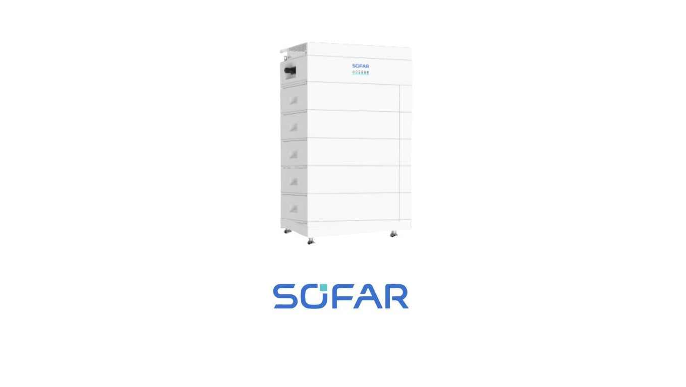SOFAR Zestaw CBS5000-H5 25.6kWh + moduł sterujący + podstawa (wysokonapięciowy)