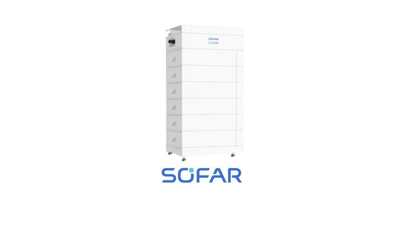 SOFAR Zestaw CBS5000-H6 30.72kWh + moduł sterujący + podstawa (wysokonapięciowy)