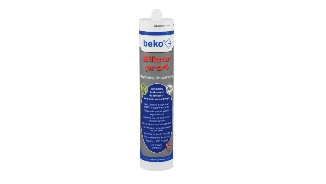Silikon bezbarwny beko pro4 310ml