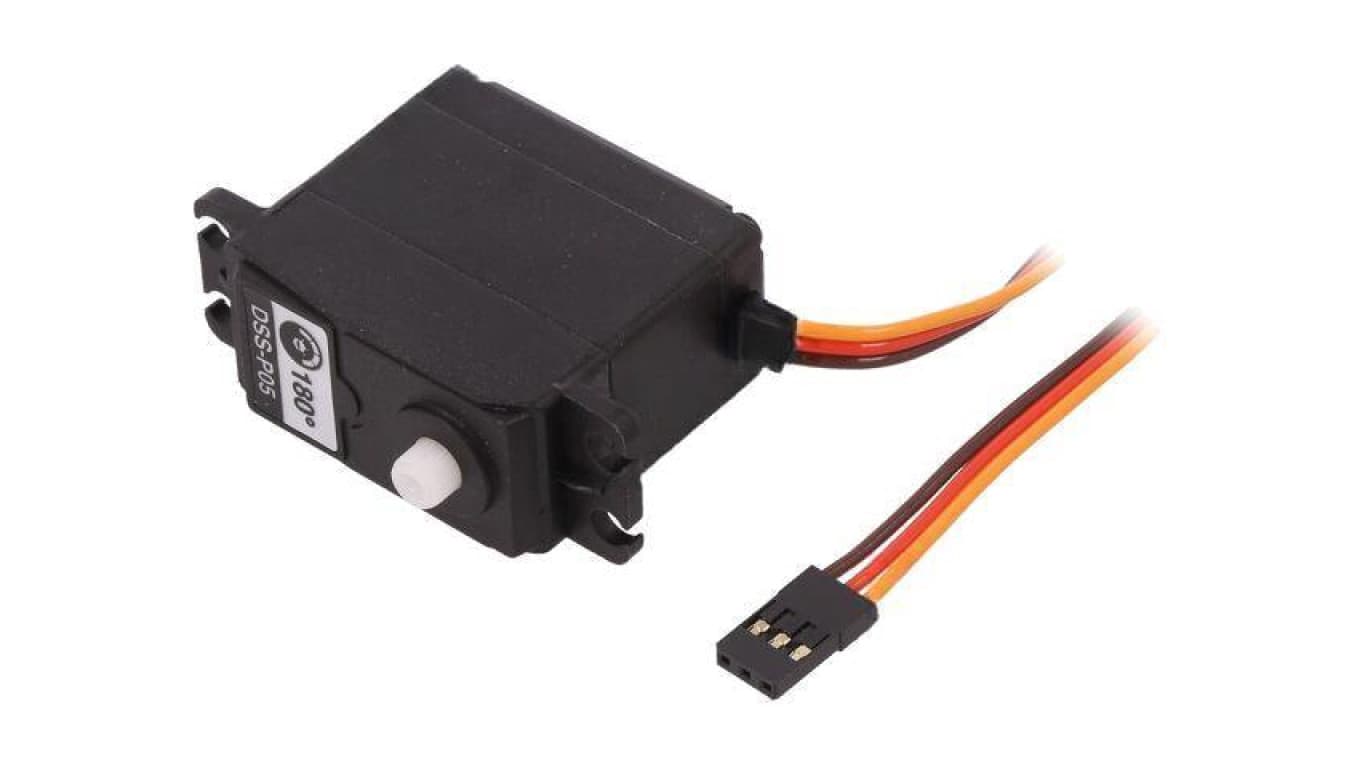 Silnik: serwomechanizm 4,8÷6VDC standard analogowe poliamid SER0020