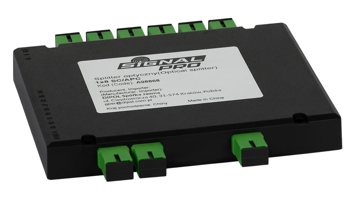 Splitter optyczny 1x8 SC/APC Signal PROfessional
