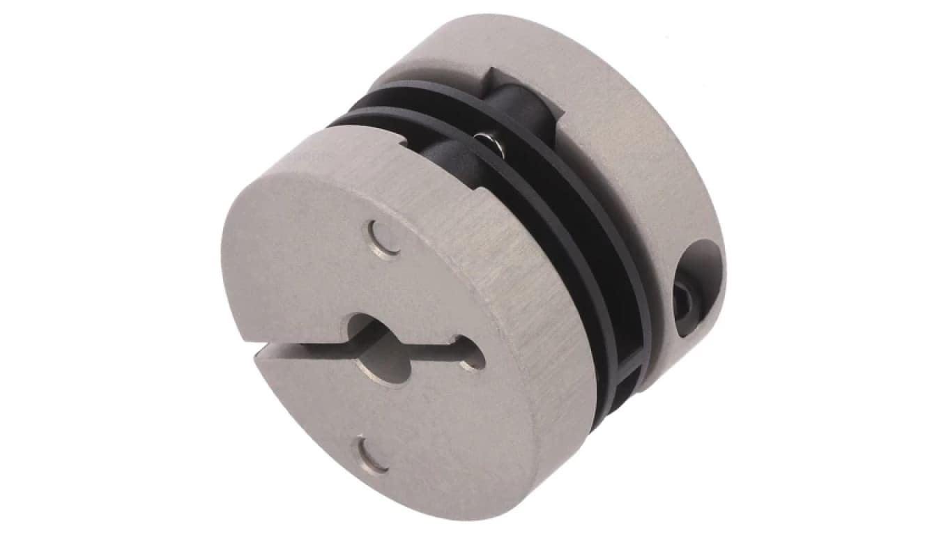 Sprzęgło Ø1: 6mm Ø2: 6mm aluminium,poliamid -10÷80C KUP-0606-F