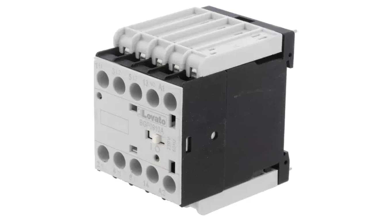 Stycznik 3-biegunowy NO x3 Styki pomocnicze: NO 230VAC 11BGP0910A23060
