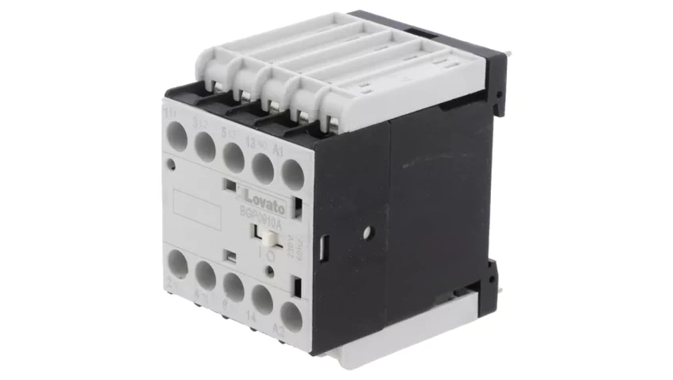 Stycznik 3-biegunowy NO x3 Styki pomocnicze: NO 230VAC 11BGP0910A23060