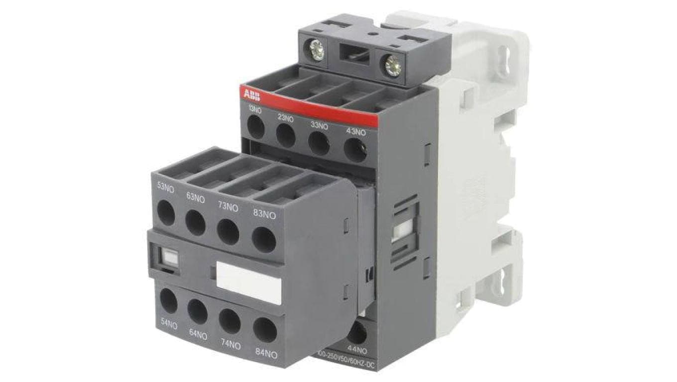 Stycznik: 8-biegunowy NO x8 100÷250VAC 100÷250VDC 3A NF NF80E-13 100-250V50/60HZ-DC