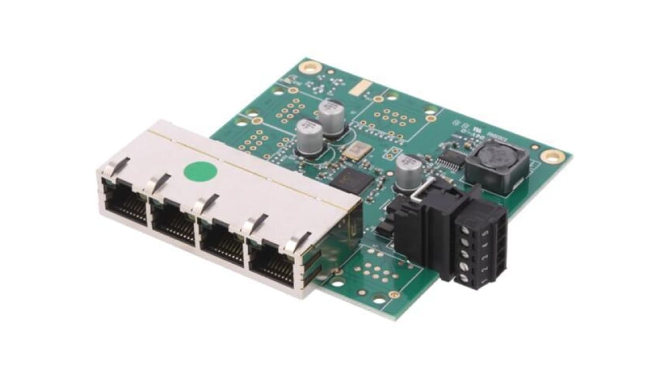 Switch Ethernet, (niezarządzalny), liczba portów: 4, 5÷30VDC, RJ45 SW-104