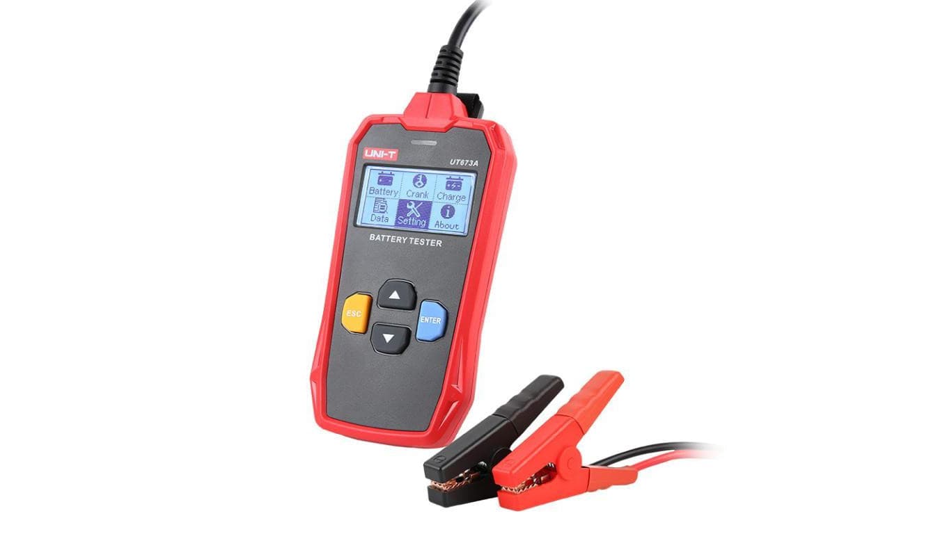 Tester akumulatorów żelowych GEL, AGM, EFB, VRLA Uni-T UT-673A