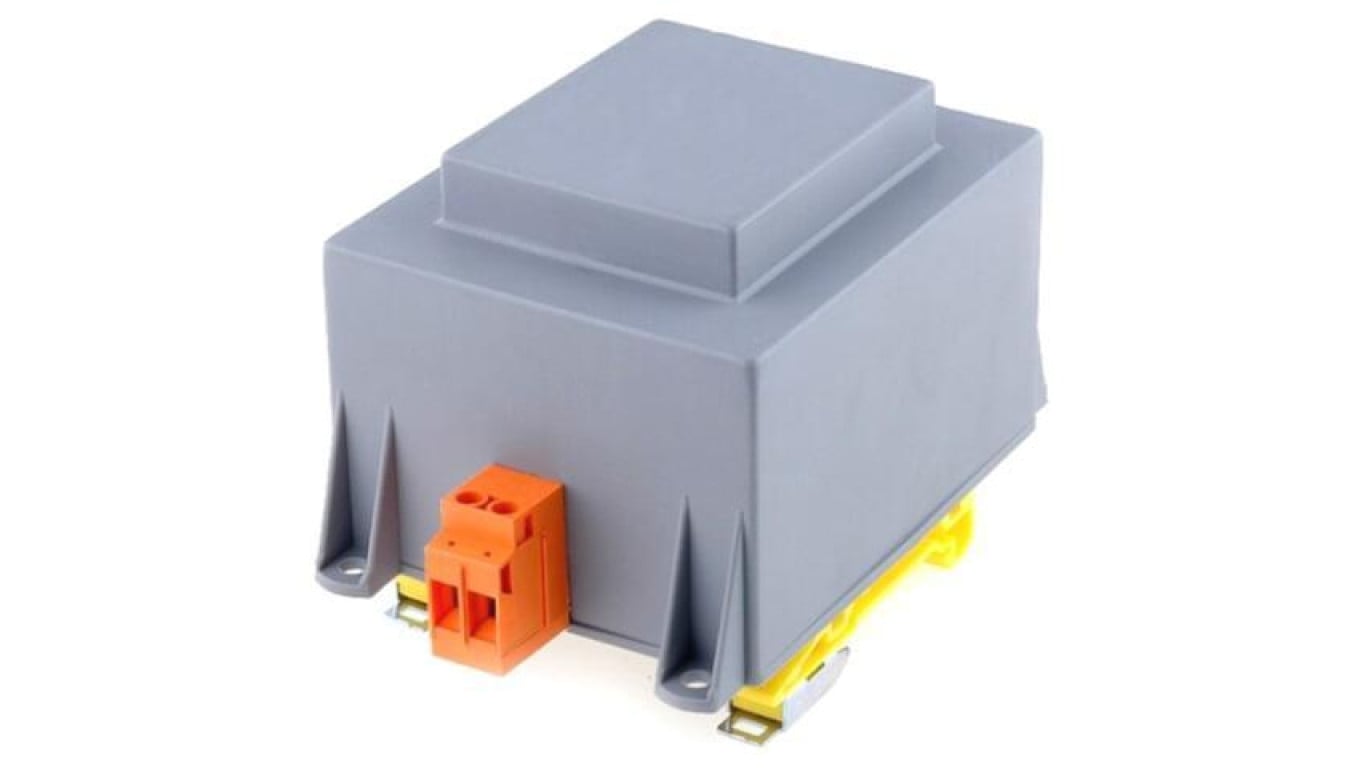 Transformator: zalewany, 100VA, 230VAC, 230V, 430mA, na szynę DIN TSZS 100/012M