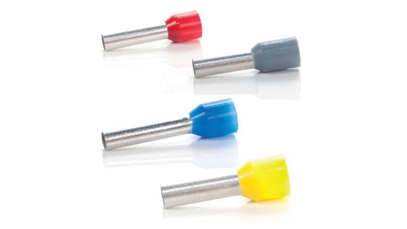 Tulejka izolowana 4mm2, szary, 100szt. (DUI-4,0-12SZ) TRYTYT