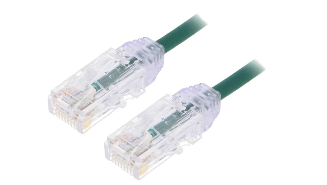 Patch cord TX6-28™,U/UTP 6 linka Cu LSZH zielony 3m 28AWG UTP28SP3MGR