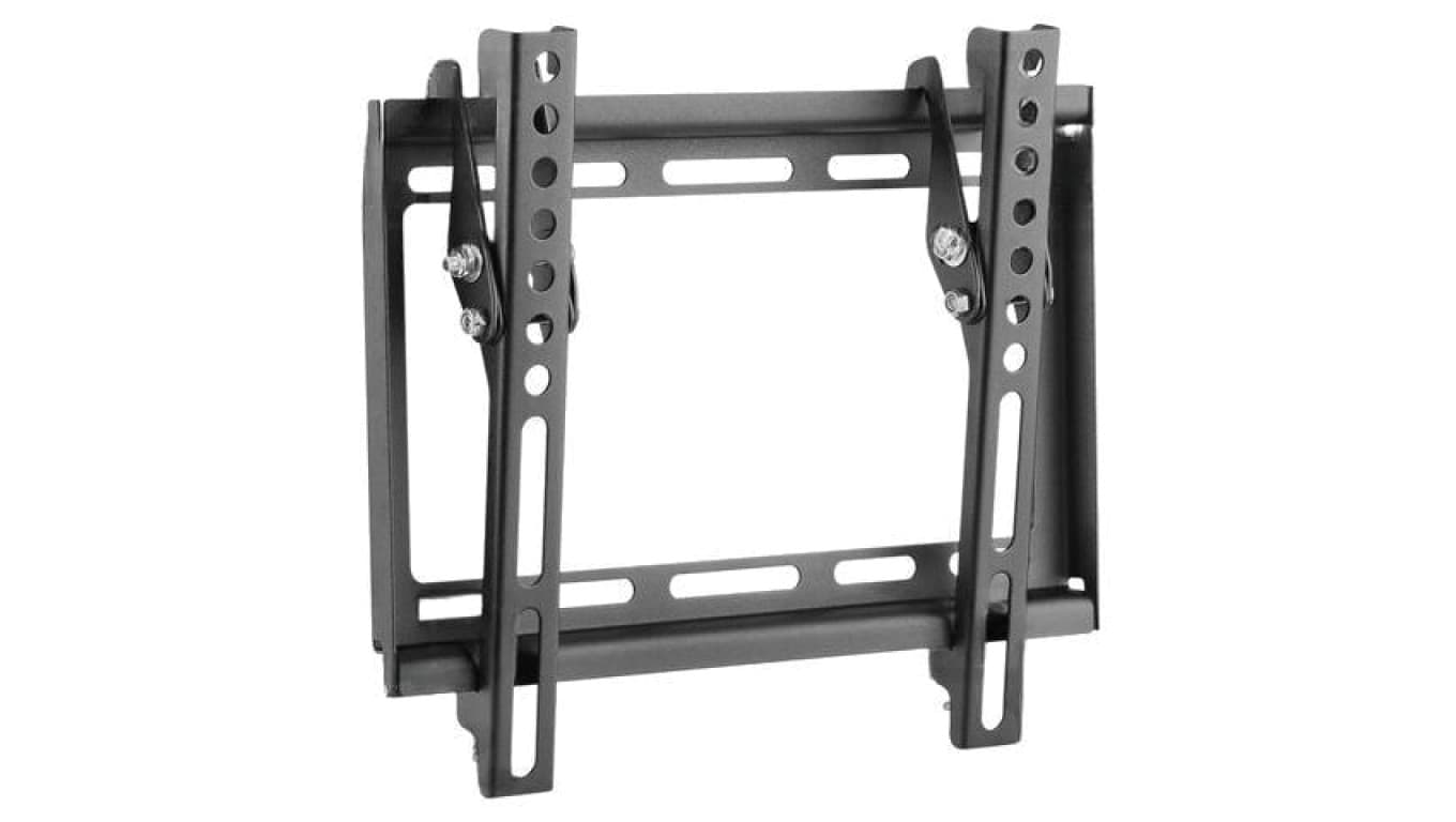 Uchwyt naścienny, 35kg, 23...42, czarny, Wym: 265x222x20,5mm WM-42T-04