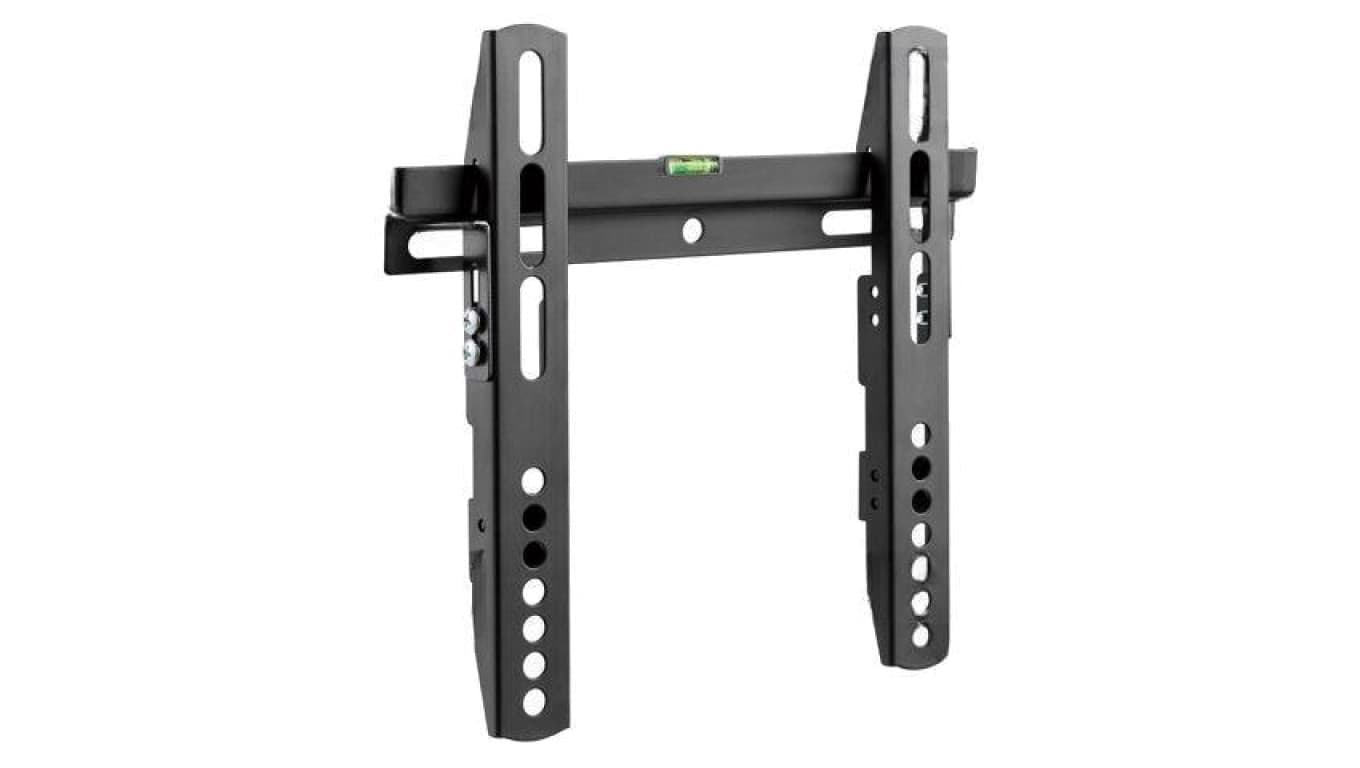 Uchwyt naścienny, 40kg, 23...42, czarny, Wym: 243x231x22mm, stała WM-42F-02