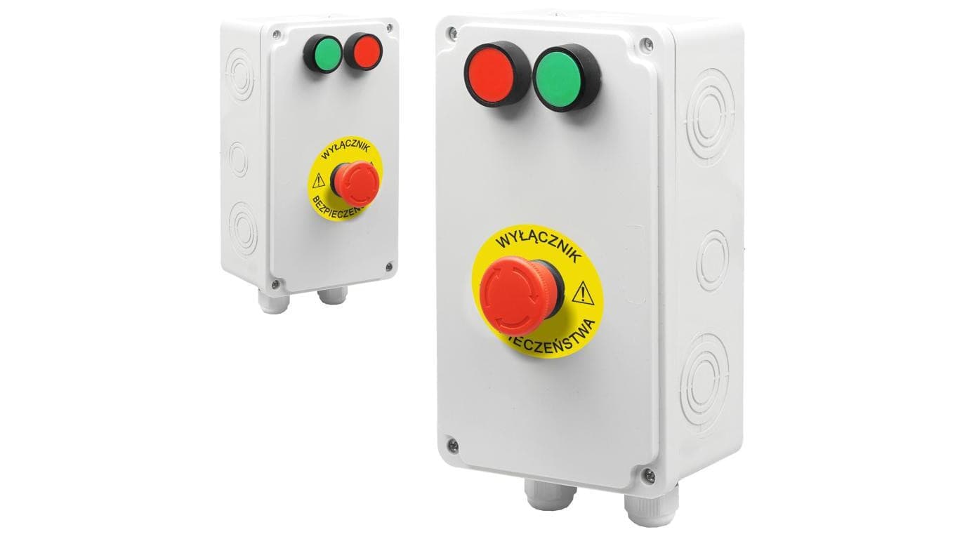 WYŁĄCZNIK WŁĄCZNIK DO SILNIKA 7,5 kW 3 faz 400V PRZEKAŹNIK TRÓJFAZOWY WSE2.3F18W