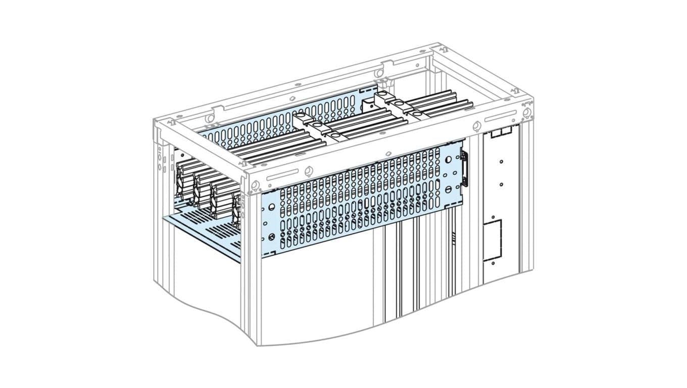 Wygrodzenie szyn poziomych 650x 600mm - 04986 Schneider