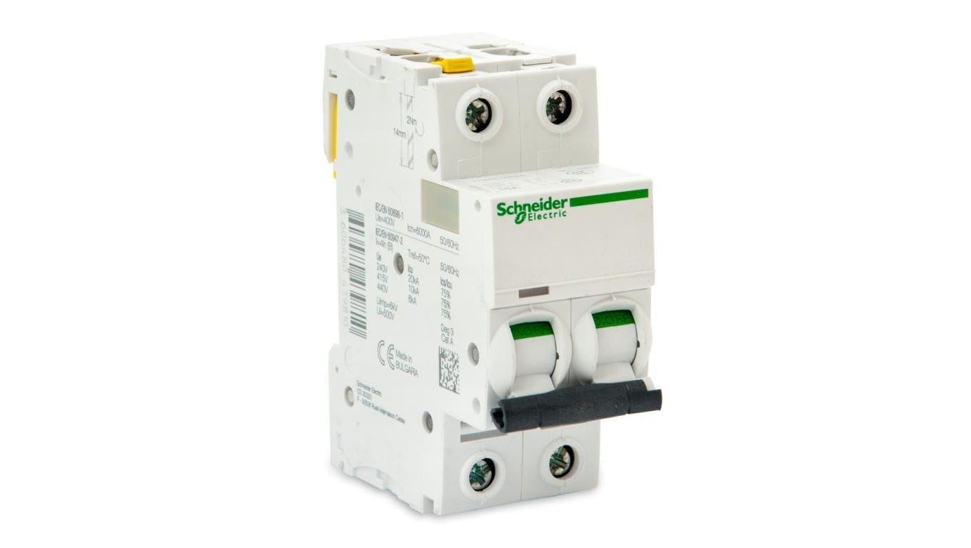 Wyłącznik nadprądowy 2P, 10A, Char. C A9F94210 Schneider
