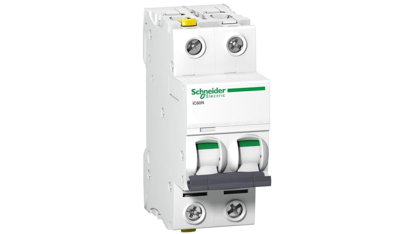 Wyłącznik nadprądowy IC60N 3A, 2P, char. D , A9F75203, Schneider