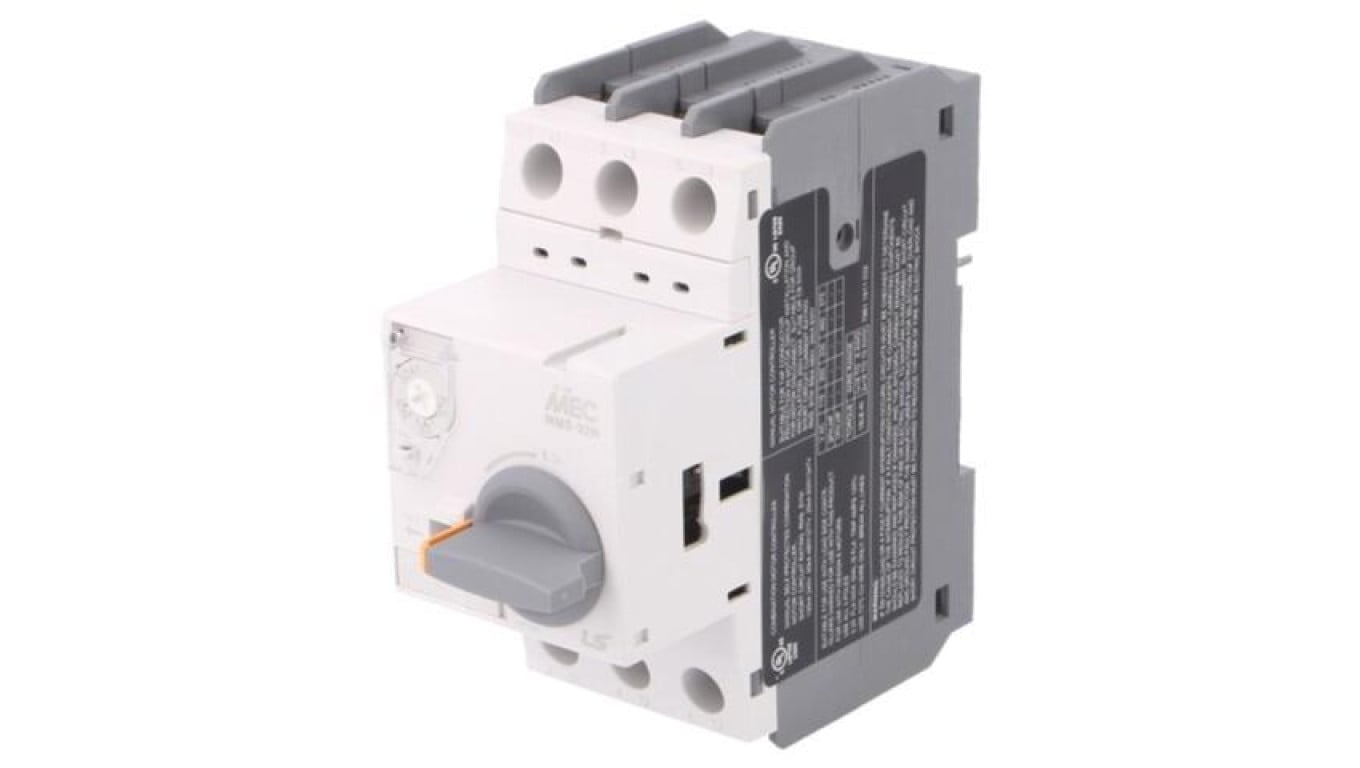 Wyłącznik silnikowy, 0,06kW, 220÷690VAC, na szynę DIN, Szczeloność: IP20 MMS-32H 0,25A