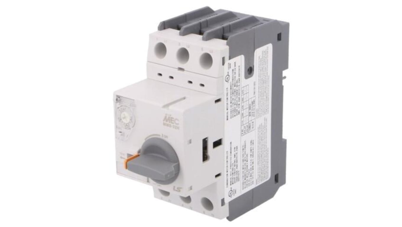 Wyłącznik silnikowy, 0,09kW, 220÷690VAC, na szynę DIN, Szczeloność: IP20 MMS-32H 0,4A