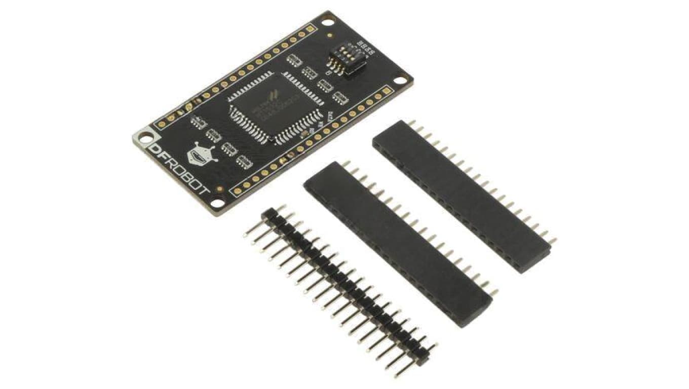 Wyświetlacz: LED 24x8 czerwony 24x58mm 3,3÷5VDC DFR0488