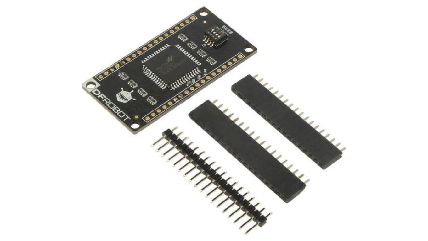 Wyświetlacz: LED 24x8 czerwony 24x58mm 3,3÷5VDC DFR0488
