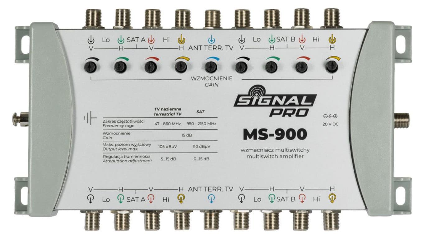 Wzmacniacz magistrali multiswitchowej MS-900 SIGNAL PROfessional