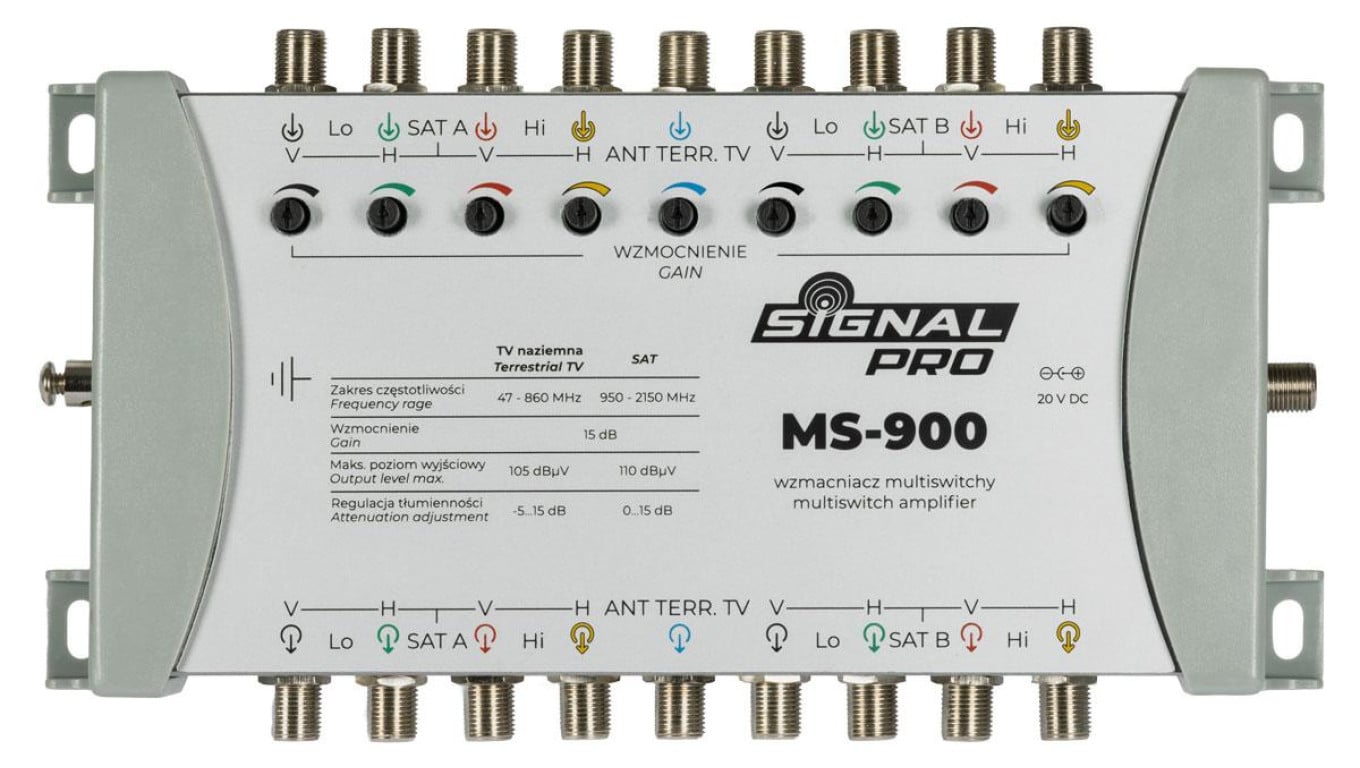 Wzmacniacz magistrali multiswitchowej MS-900 SIGNAL PROfessional