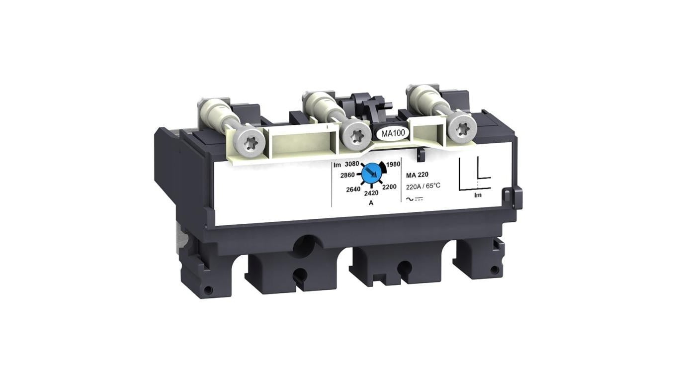 Zabezpieczenie magnetyczne 3P3D MA50 do NSX 50A 3P, LV429121