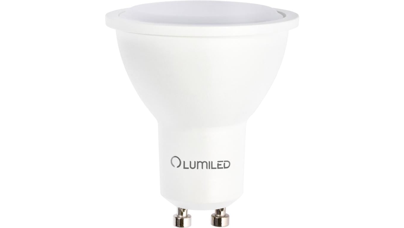 Żarówka LED LUMILED GU10 Reflektor PAR16 1.5W zamiennik 15W 150lm 4000K Neutralna 120 Klasa E 3 Lata Gwarancji