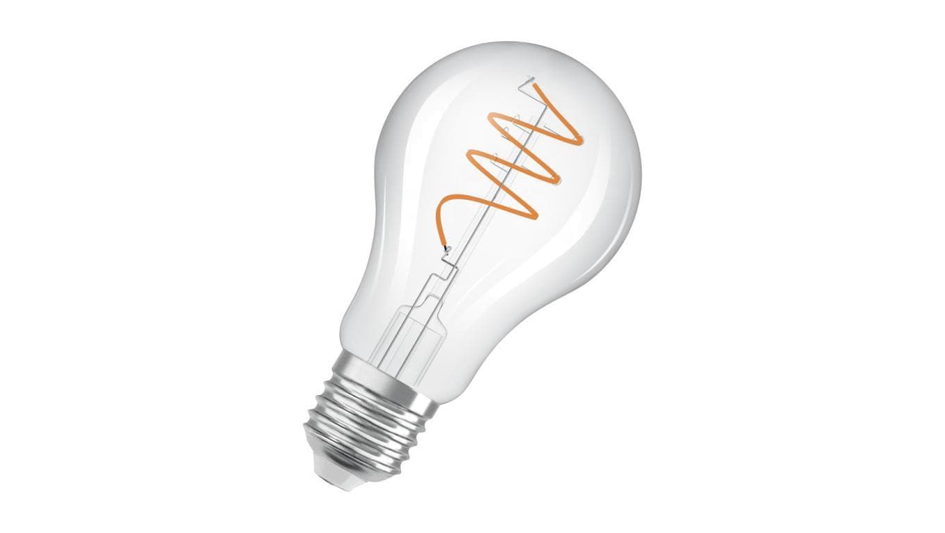 Żarówka LED OSRAM Dekoracyjna A60 E27 3.4W zamiennik 40W 470lm 2700K Ciepła 300 Klasa D 3 Lata Gwarancji