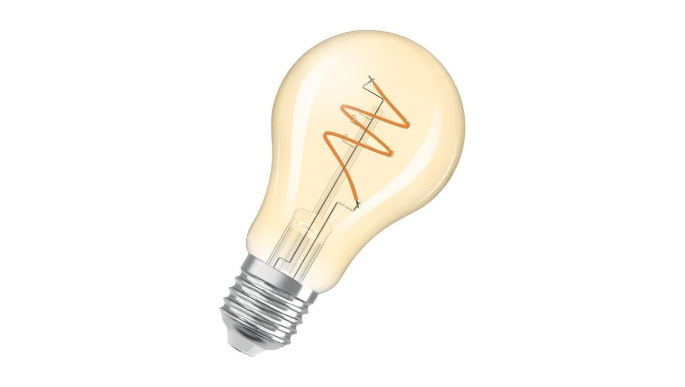 Żarówka LED OSRAM Dekoracyjna A60 E27 4.9W zamiennik 40W 470lm 2200K Ciepła CRI90 300 Klasa F 3 Lata Gwarancji