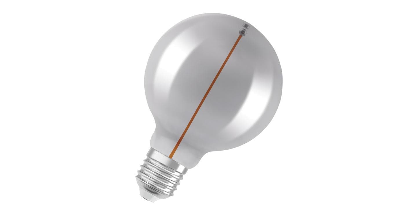 Żarówka LED OSRAM Dekoracyjna G95 Kula E27 2.2W zamiennik 6W 60lm 1800K Ciepła 320 Dymiona Filament 3 Lata Gwarancji