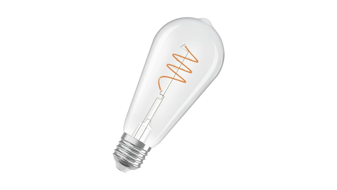 Żarówka LED OSRAM Dekoracyjna ST64 Edison E27 3.4W zamiennik 40W 470lm 2700K Ciepła 300 Klasa D 3 Lata Gwarancji