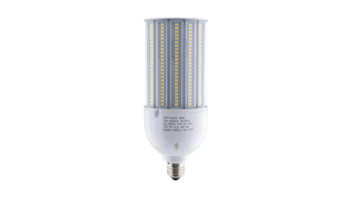 Żarówka uliczna LED Greenie ST Professional 36W IP65 E27 WW Barwa Ciepła