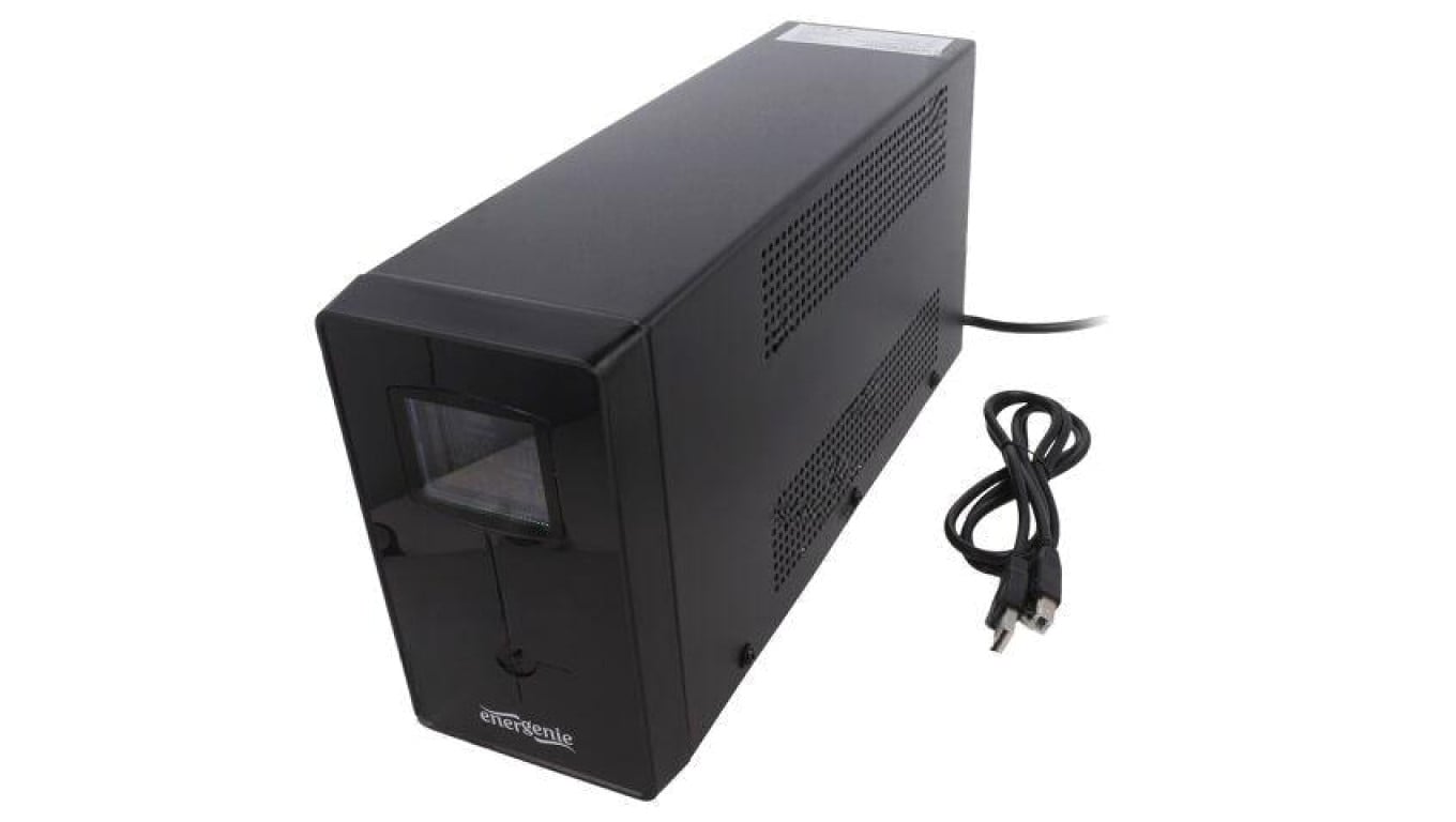 Zasilacz UPS, 510W, 850VA, 230V, IEC C13 x2,SCHUKO,USB B gniazdo EG-UPS-032