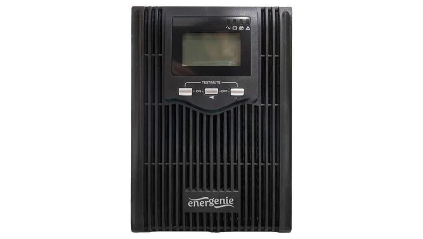 Zasilacz UPS, 800W, 1kVA, 220V, 144x345x215mm, Il.gniazd wyj: 7 EG-UPS-PS1000-01