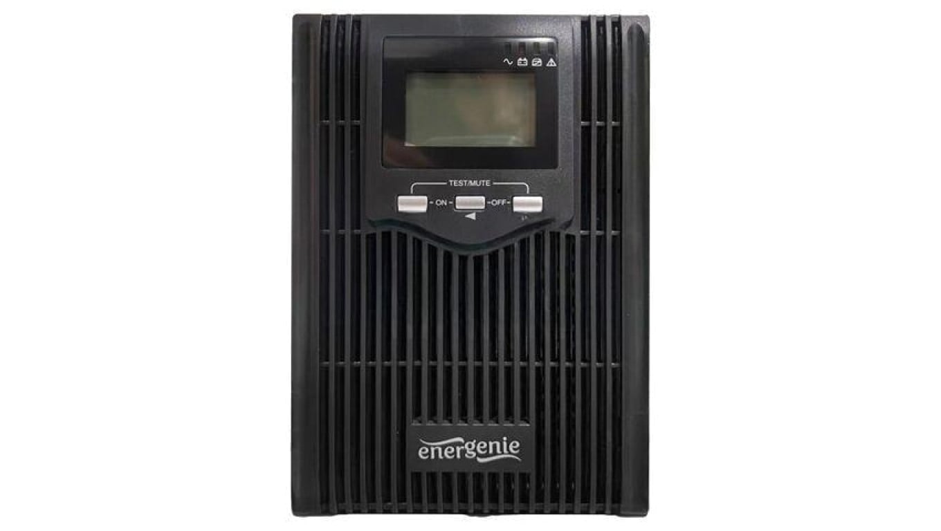 Zasilacz UPS, 800W, 1kVA, 220V, 144x345x215mm, Il.gniazd wyj: 7 EG-UPS-PS1000-01
