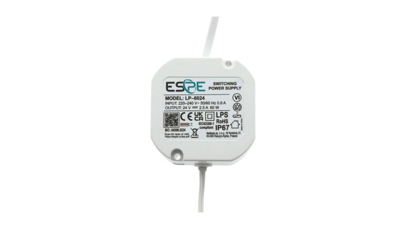 Zasilacz dopuszkowy ESPE Fi70 LP 24V 2,5A 60W IP67