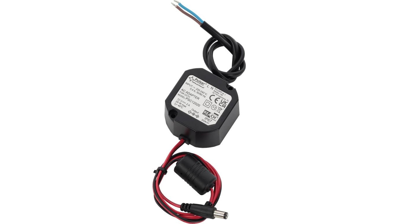 Zasilacz impulsowy IP67 PSC12020 12V 2A