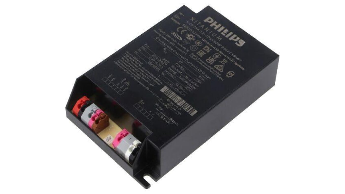 Zasilacz impulsowy LED DALI 2 75W 35...150VDC 200...1050mA IP20 XITANIUM CR 75W 0.2-1.05A SDMP 230V C123