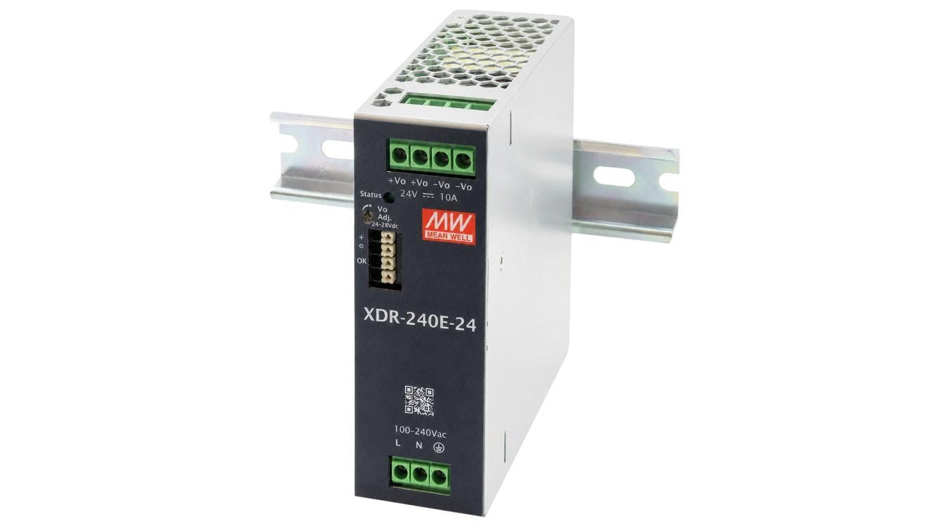 Zasilacz na szynę DIN 24V 10A 240W uniwersalny XDR Mean Well