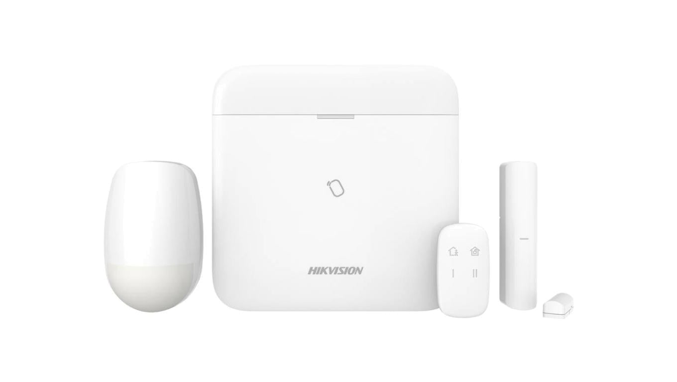 Zestaw centrali AX Pro: DS-PWA96-M-WE x 1 DS-PKF1-WE x 1 DS-PDP15P-EG2-WE x 1 DS-PDMC-EG2-WE x 1