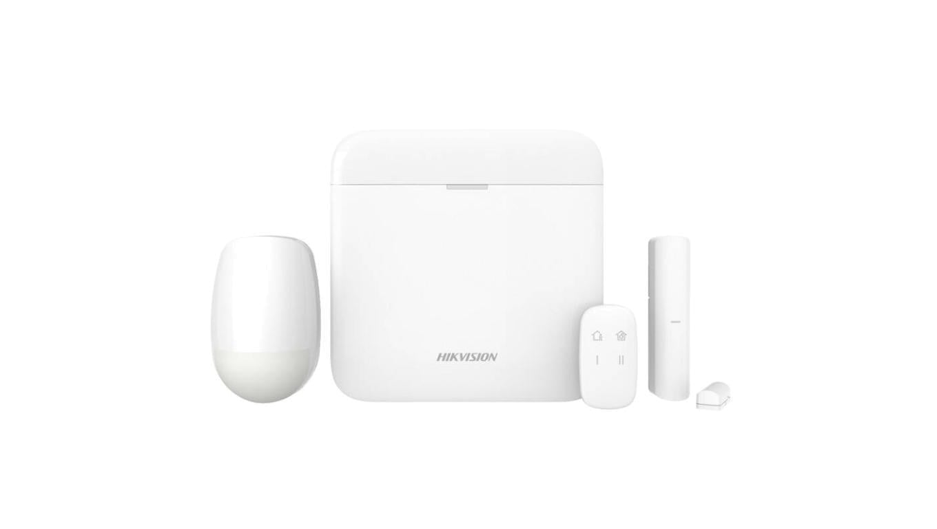 Zestaw centrali AX Pro Lite: DS-PWA64-L-WE x 1 DS-PKF1-WE x 1 DS-PDP15P-EG2-WE x 1 DS-PDMC-EG2-WE...