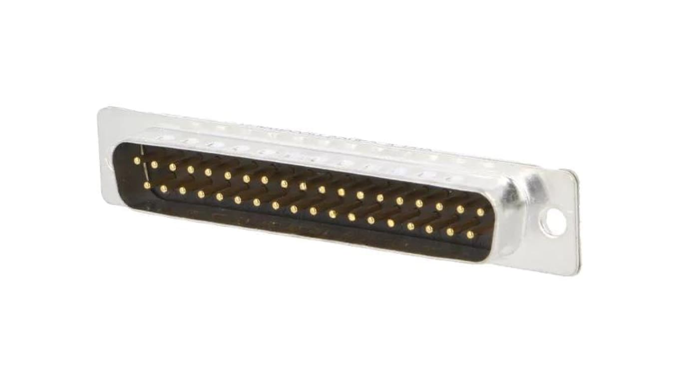 Złącze D-Sub, męskie, wtyk, proste, ilość pinów: 37 163A11099X