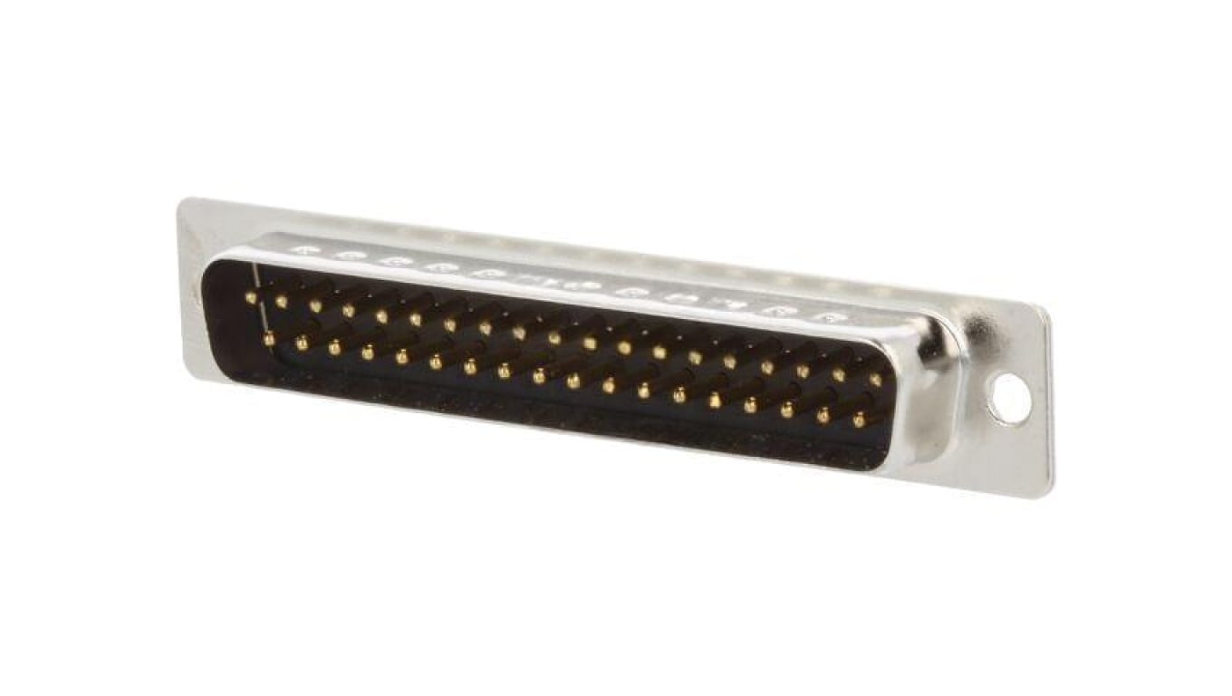 Złącze D-Sub, męskie, wtyk, proste, ilość pinów: 37 301A10069X