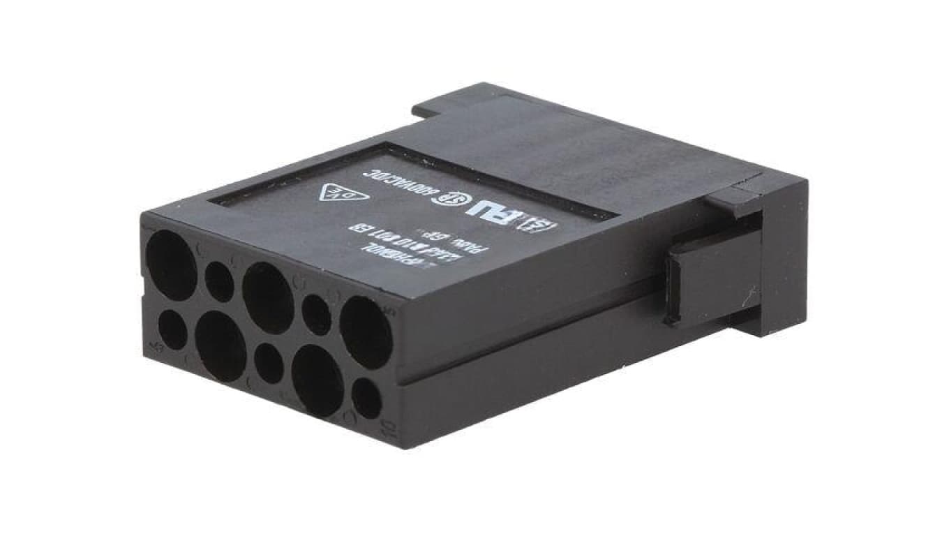 Złącze HDC, żeńskie, moduł, PIN: 10, proste, napięcie znamionowe: 400V C146B10001E8